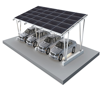 É mais econômico instalar um painel solar grande ou um pequeno painel em uma garagem fotovoltaica?