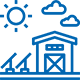 Sistema de montagem de varanda solar