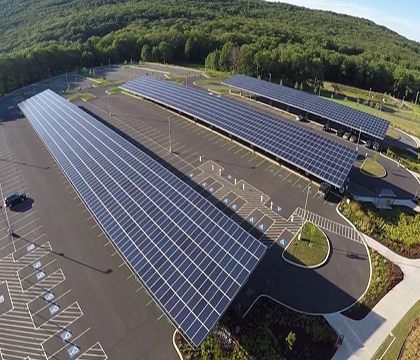 Quais são os benefícios de instalar um suporte solar para garagem?